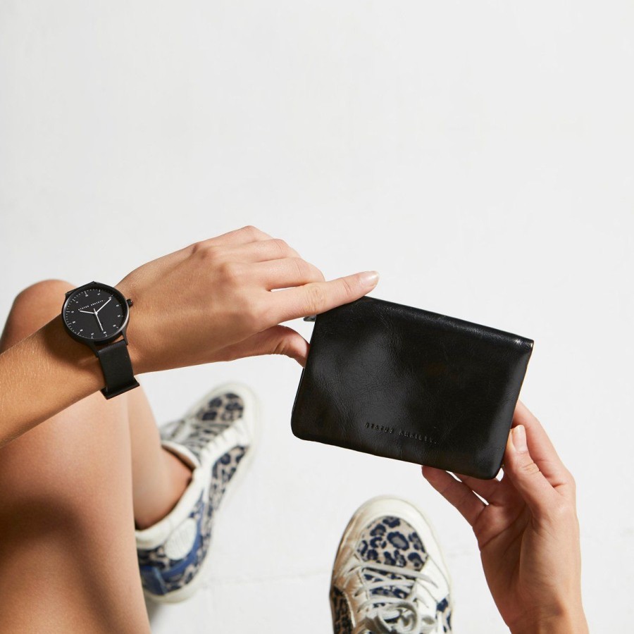 Women Status Anxiety Wallets & Pouches | Status Anxiety Is Now Better-Black