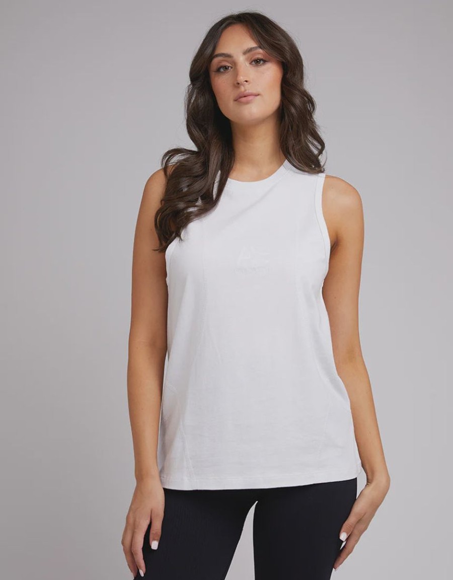 Women All About Eve Tops | All About Eve Anderson Tank-White