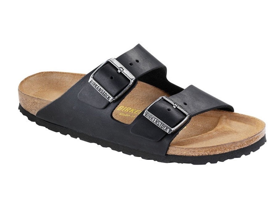 Footwear Birkenstock Arizona | Birkenstock Arizona Bs-Oiled Leather-Black Narrow