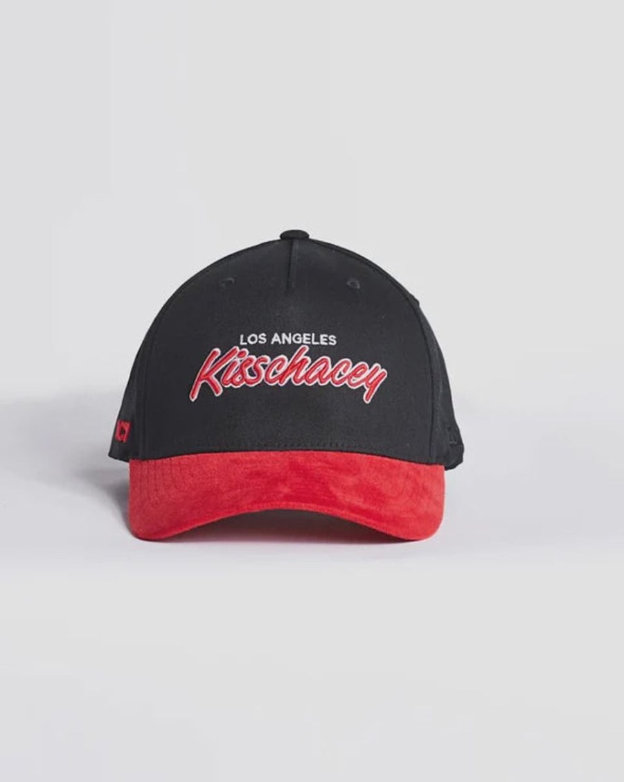 Men Kiss Chacey Caps | Numb Cap-Black/Red