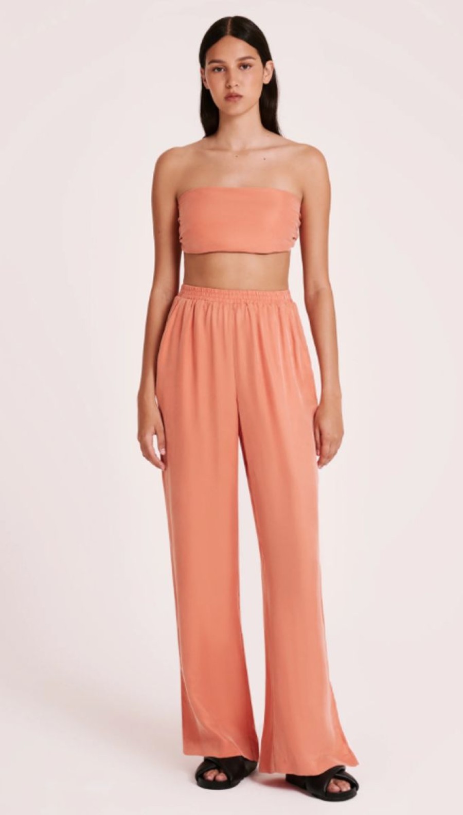 Women Nude Lucy Pants | Nude Lucy Dara Cupro Pant- Watermelon