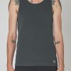 Men Rollas Tees | Trade Rib Tank-Sulphur Black