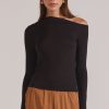 Women Staple the Label Tops | Staple The Label Audette Top-Black