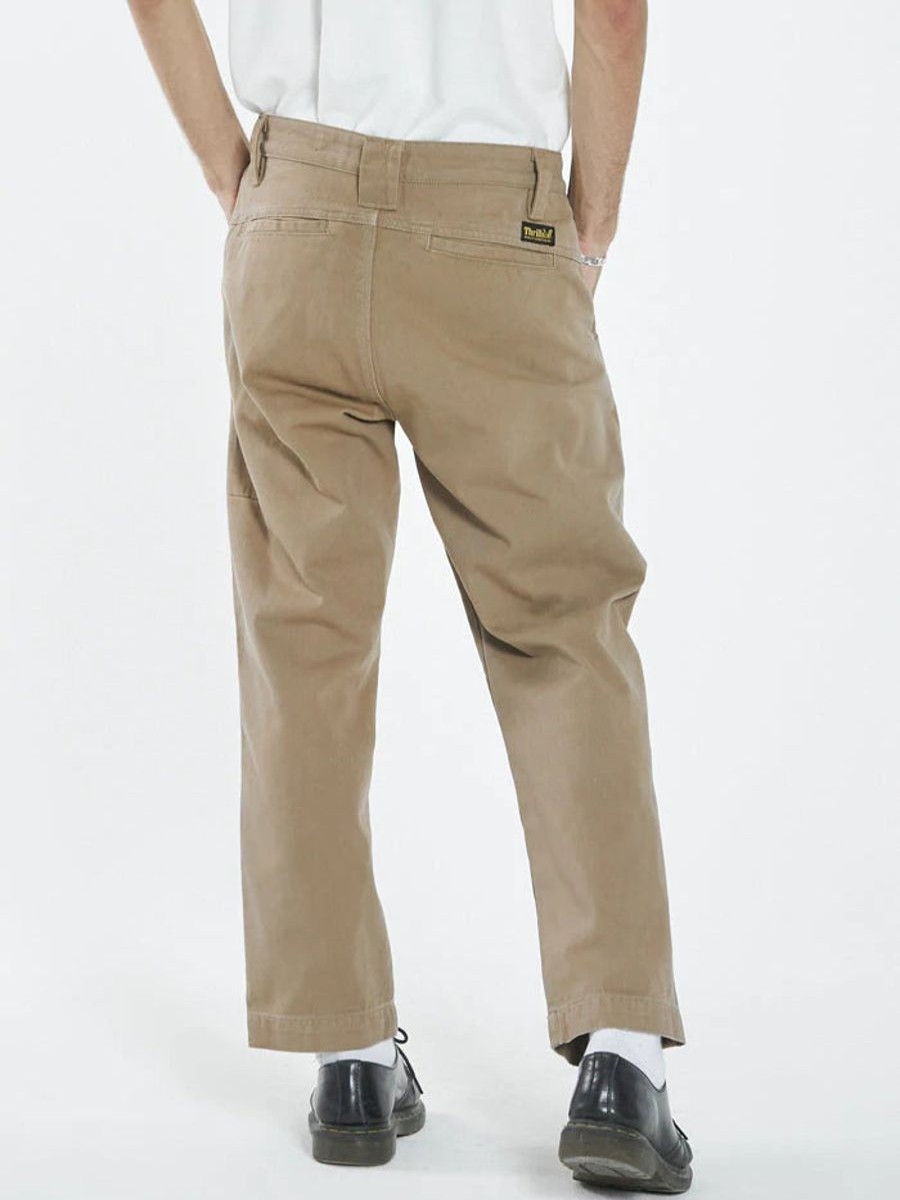 Men THRILLS Pants | Thrills Union Work Chino Pant- Sand