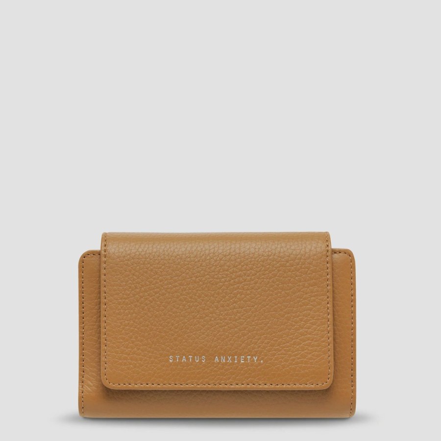 Women Status Anxiety Wallets & Pouches | Status Anxiety Visions Wallet-Tan