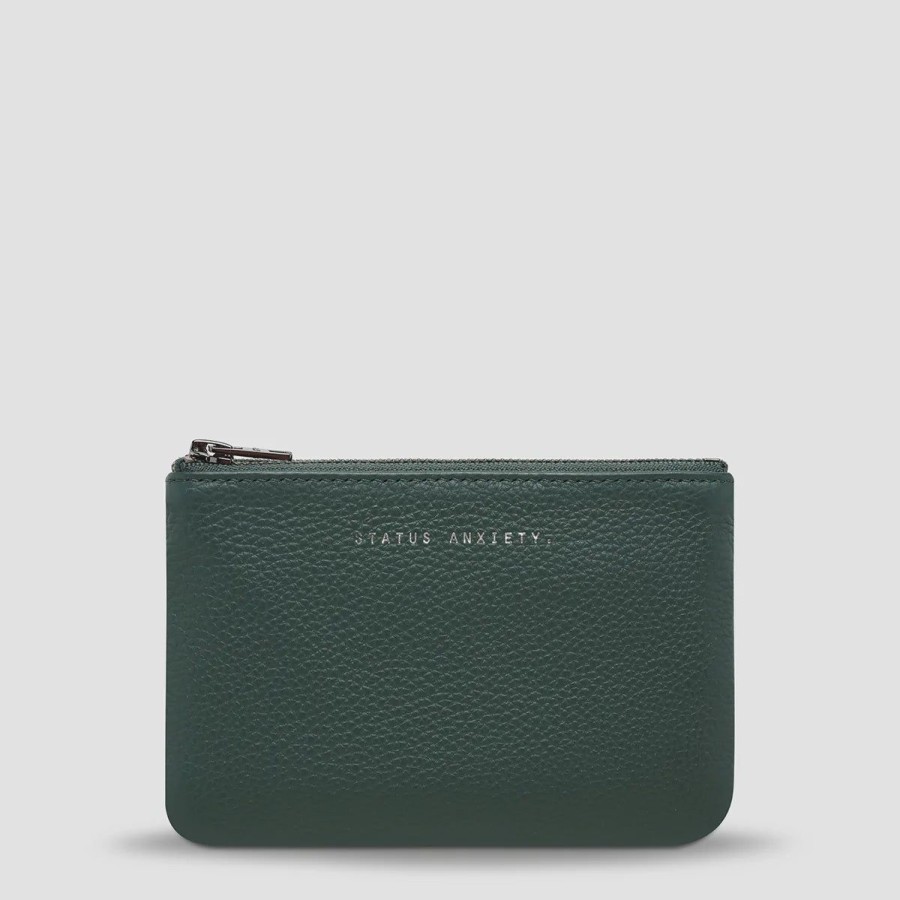 Women Status Anxiety Wallets & Pouches | Status Anxiety Change It All Wallet-Teal