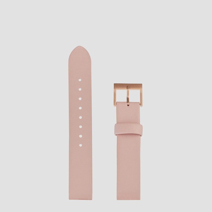 Women Status Anxiety Watches | Inertia Strap-Blush/Brushedcopper Buckle