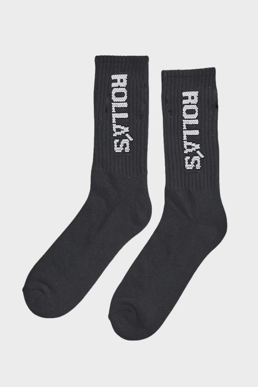 Women Rollas Socks | Organic Logo Sock-Black