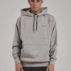 Men THRILLS Jumpers | Thrills Underground Slouch Pull On Hood-Grey Marle