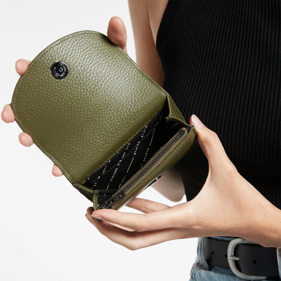 Women Status Anxiety Wallets & Pouches | Status Anxiety Us For Now Wallet-Khaki