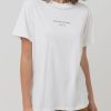 Women Rhythm Tees | Rhythm Classic Brand Tee-White