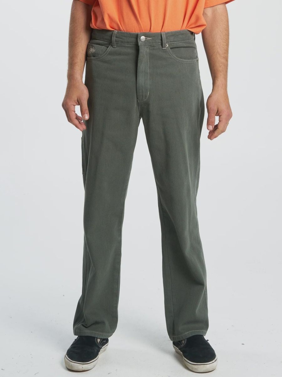 Men Worship Pants | Worship Supplies Sawn Off Carpenter Pant-Pine Needle