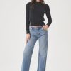 Women Rollas Jeans | Rollas Heidi Low Jean-Brad Blue