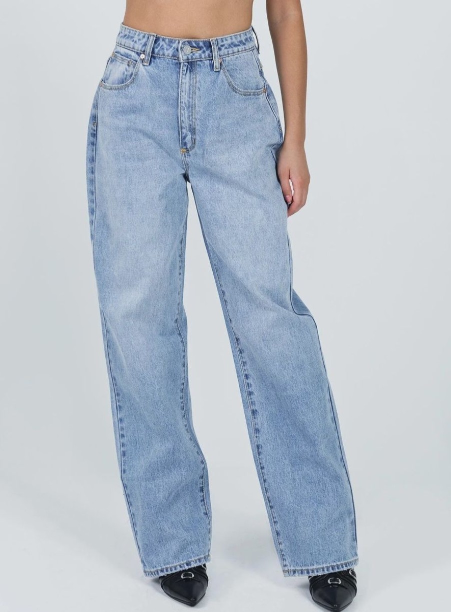 Women ABrand Jeans | A Carrie Jean-Candy-Vintage Blue