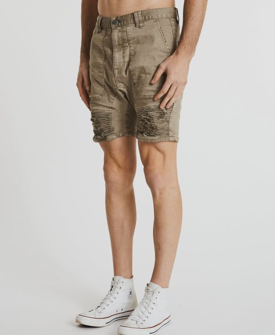 Men Kiss Chacey Denim Shorts | Carter Denim Short-Brindle