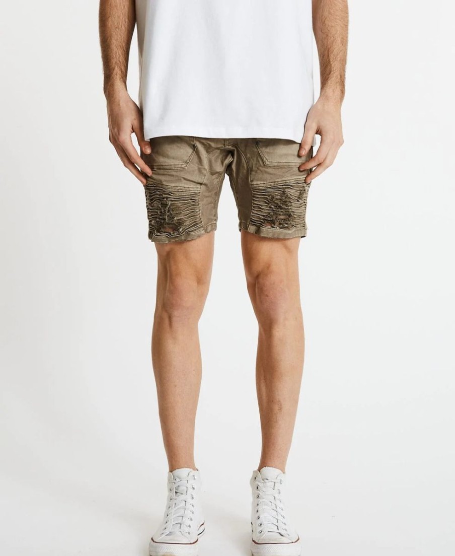 Men Kiss Chacey Denim Shorts | Carter Denim Short-Brindle