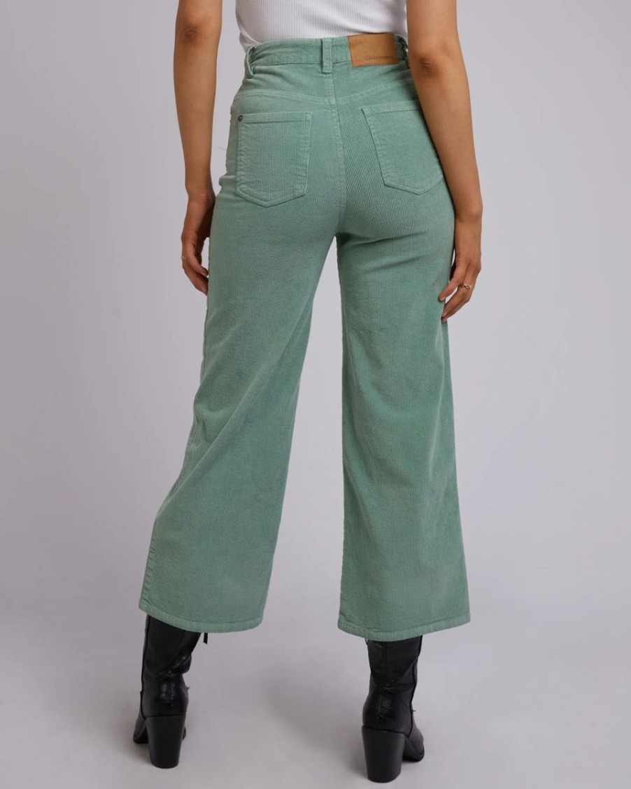 Women All About Eve Pants | All About Eve Camilla Cord Pant- Sage