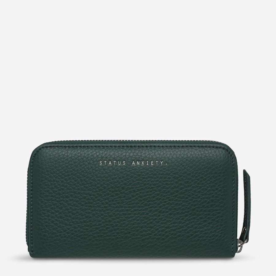 Women Status Anxiety Wallets & Pouches | Status Anxiety Yet To Come Wallet- Teal