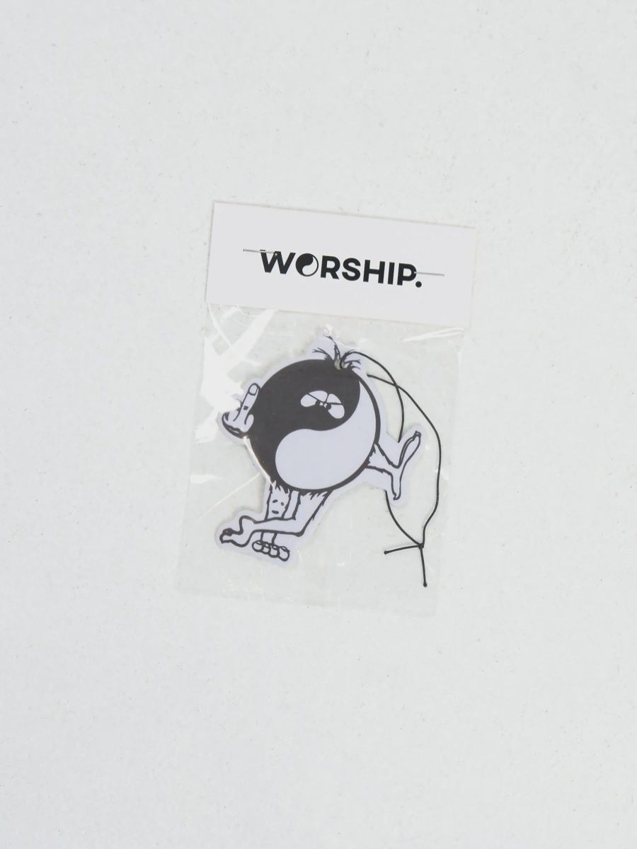 Women THRILLS Stationery | Worship Supplies The Fuzz Car Freshener-White