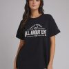 Women All About Eve Tees | All About Eve Anderson Sports Tee-Black