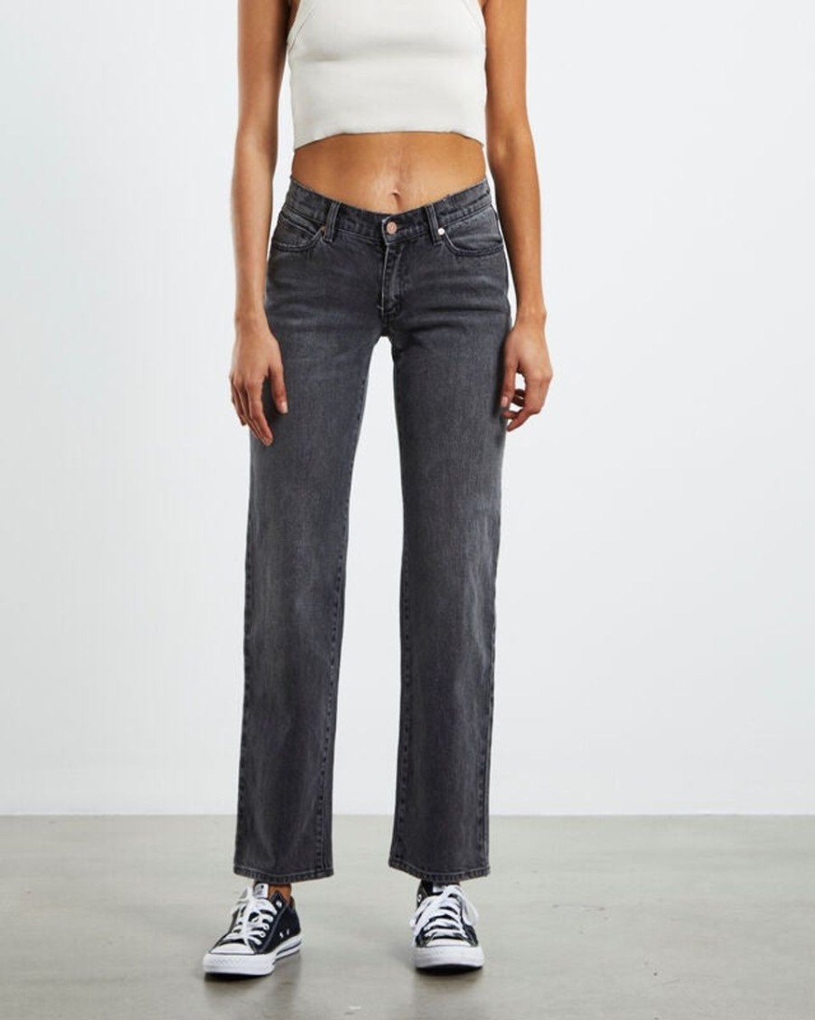 Women ABrand Jeans | Abrand 99 Low Straight Jean- Addison