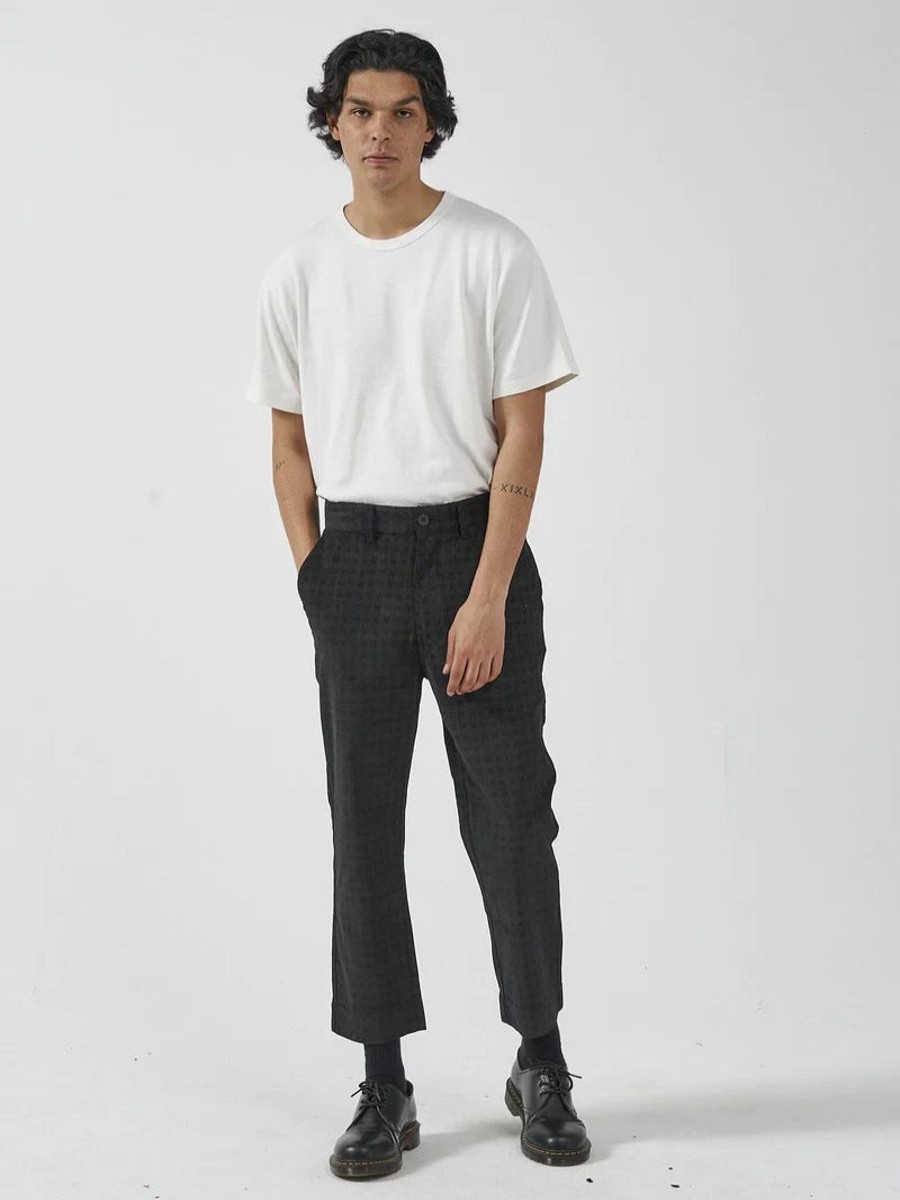 Men THRILLS Pants | Thrills Moor Cord Pant- Black