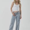 Women THRILLS Jeans | Billie Low Baggy Jean-Garage Blue