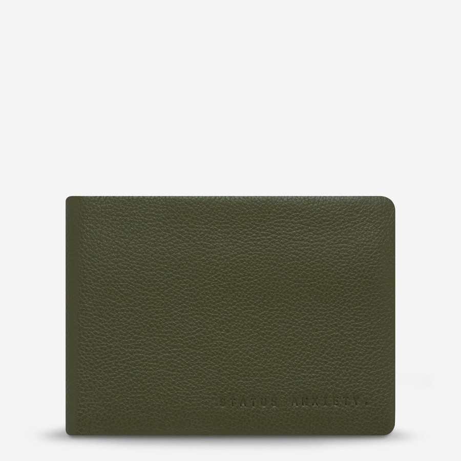 Men Status Anxiety Wallets | Status Anxiety Jonah Wallet-Khaki