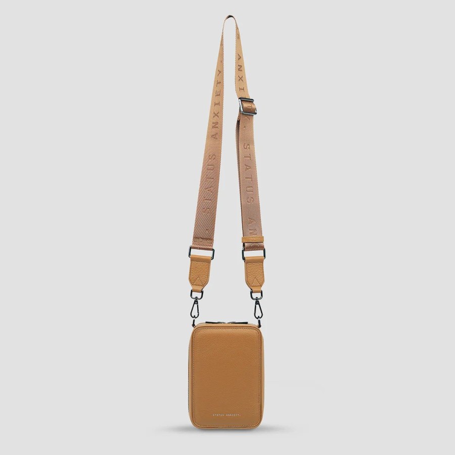 Women Status Anxiety Bags | Status Anxiety Good Life Cross Body Bag-Tan