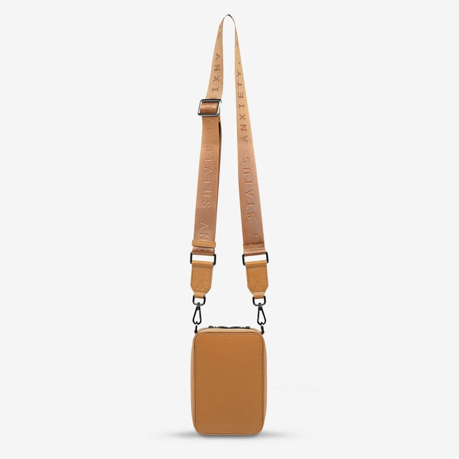 Women Status Anxiety Bags | Status Anxiety Good Life Cross Body Bag-Tan