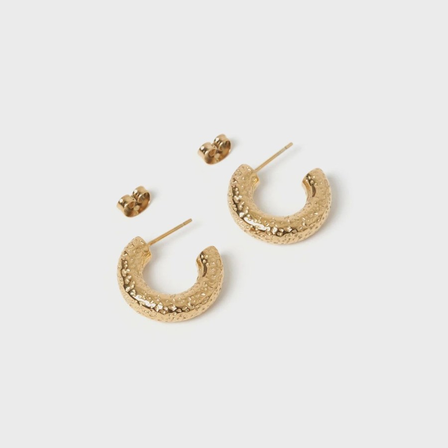 Women Arms Of Eve Jewellery | Arms Of Eve Osher Gold Hoop Earrings