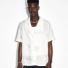 Men Ksubi Shirts | Kash Box Resort Short Sleeve Shirt-White