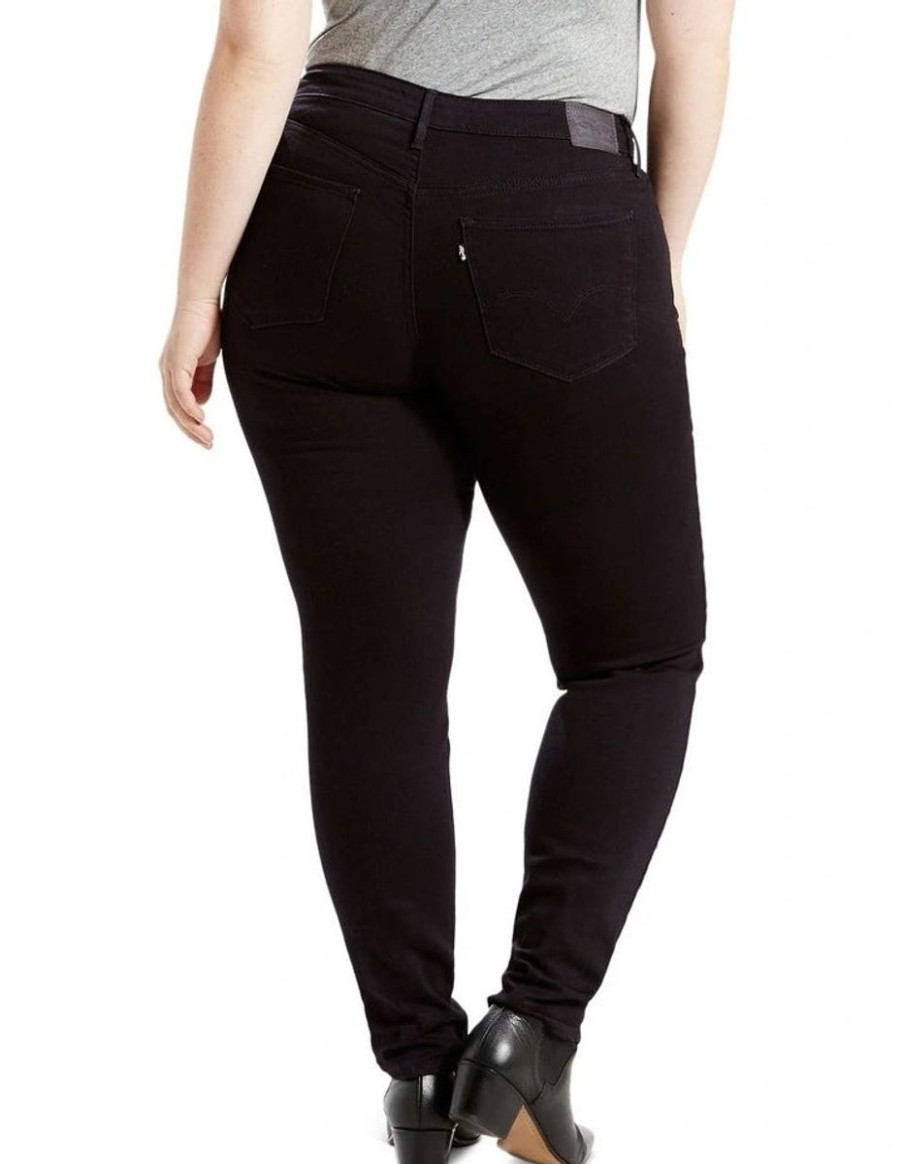 Women Levis Jeans | 311 Shaping Skinny Jeans (Plus Size)-Soft Black