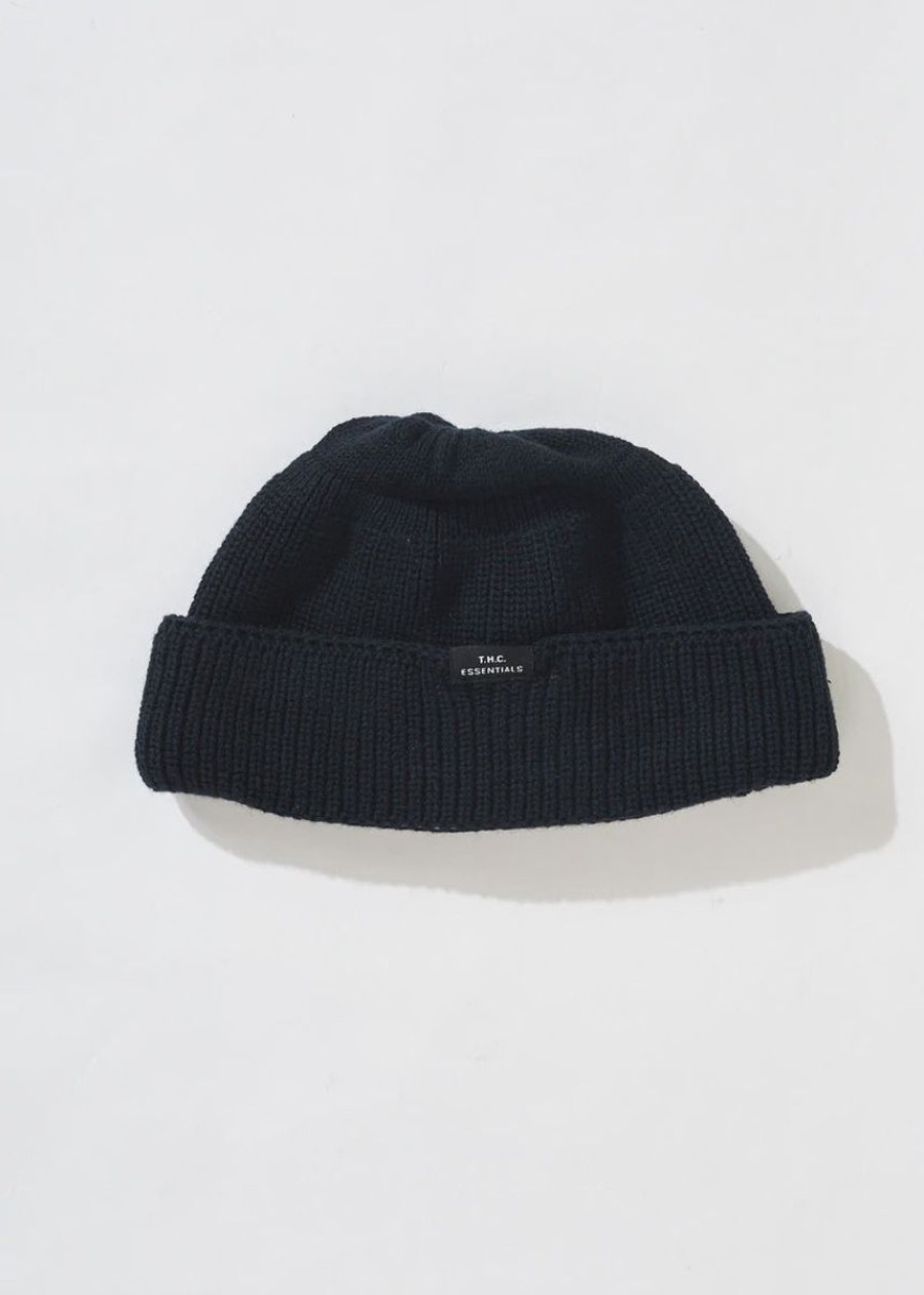 Women Afends Beanies | Afends Thc Hemp Beanie-Black