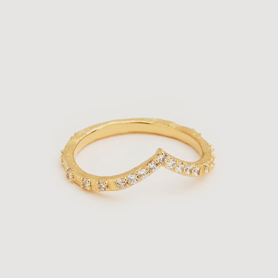 Women By Charlotte Jewellery | By Charlotte Universe Ring-18K Gold Vermeil