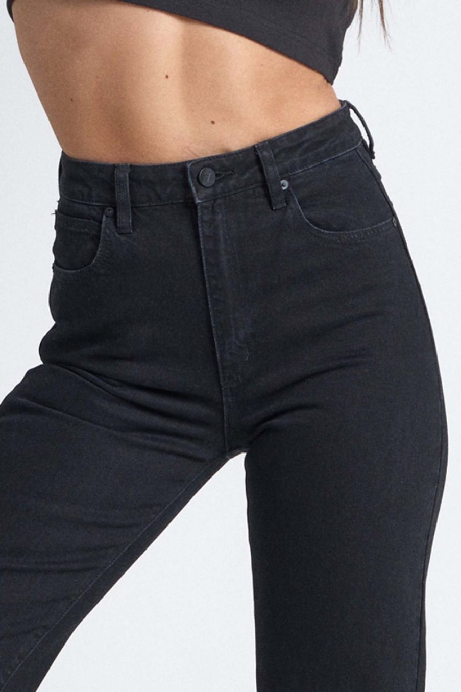 Women ABrand Jeans | A 94 High Straight-Dead Of Night