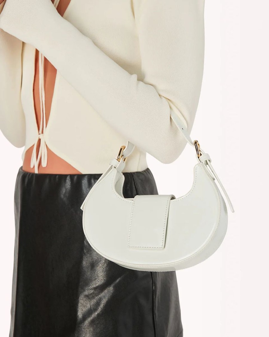 Women BILLINI Bags | Attica Cross Body Bag-Bone Patent