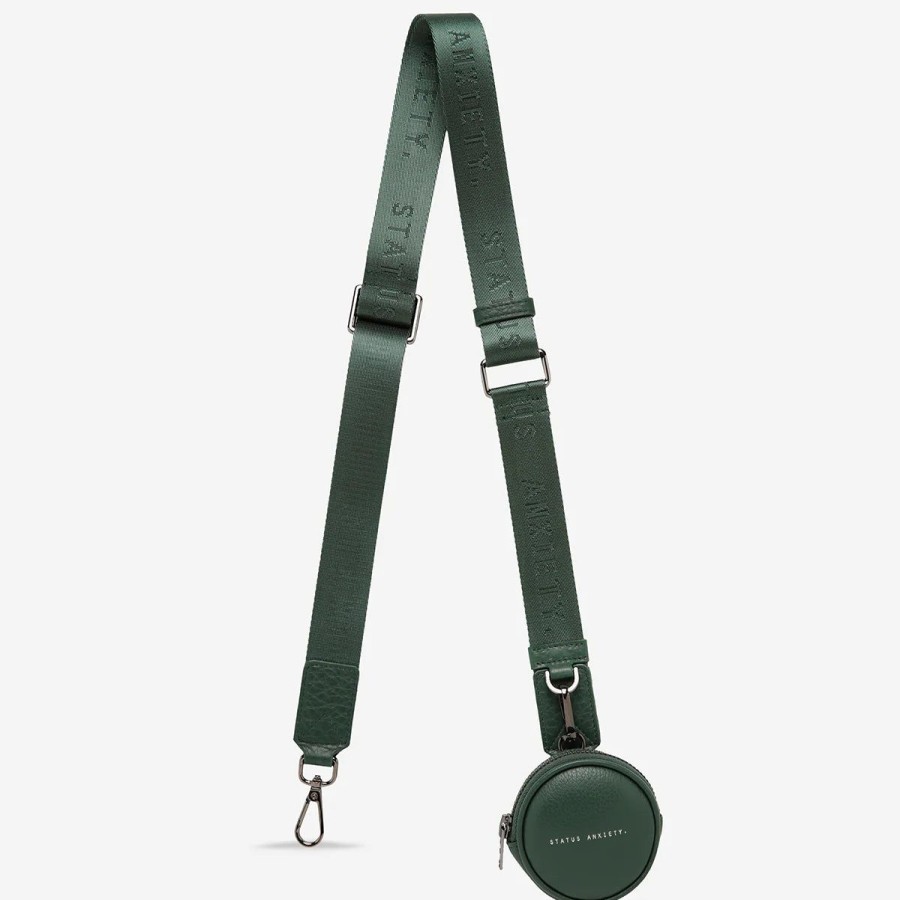 Women Status Anxiety Bag Straps | Status Anxiety Web Strap Thin-Green