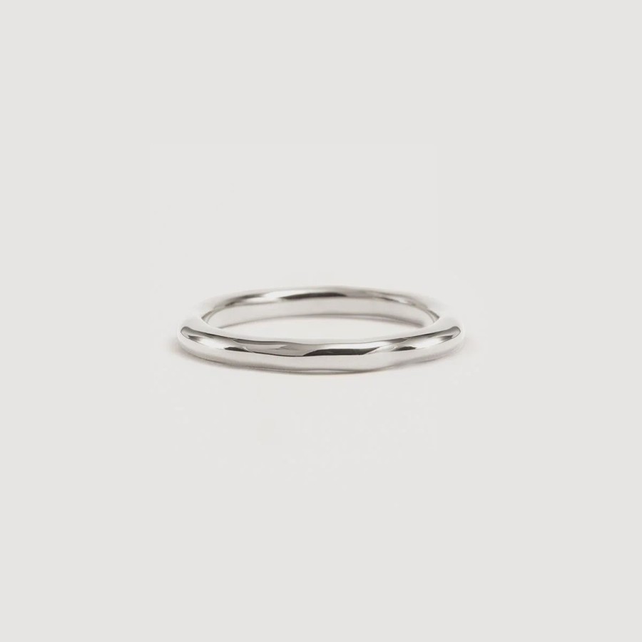 Women By Charlotte Jewellery | By Charlotte Lover Ring Thin-Sterling Silver