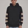 Men THRILLS Jumpers | Thrills Acid Test Slouch Pull On Hood-Washed Black