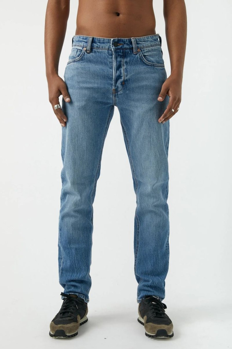 Men Neuw Denim Jeans | Neuw Denim Ray Straight Jean-Tempo