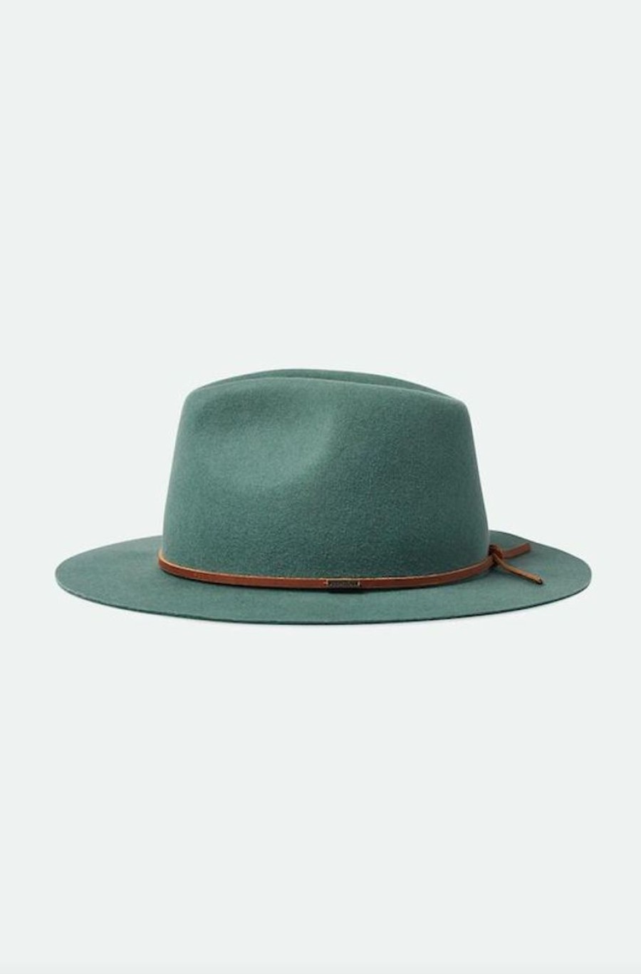 Women Brixton Hats | Wesley Fedora-Dark Forest