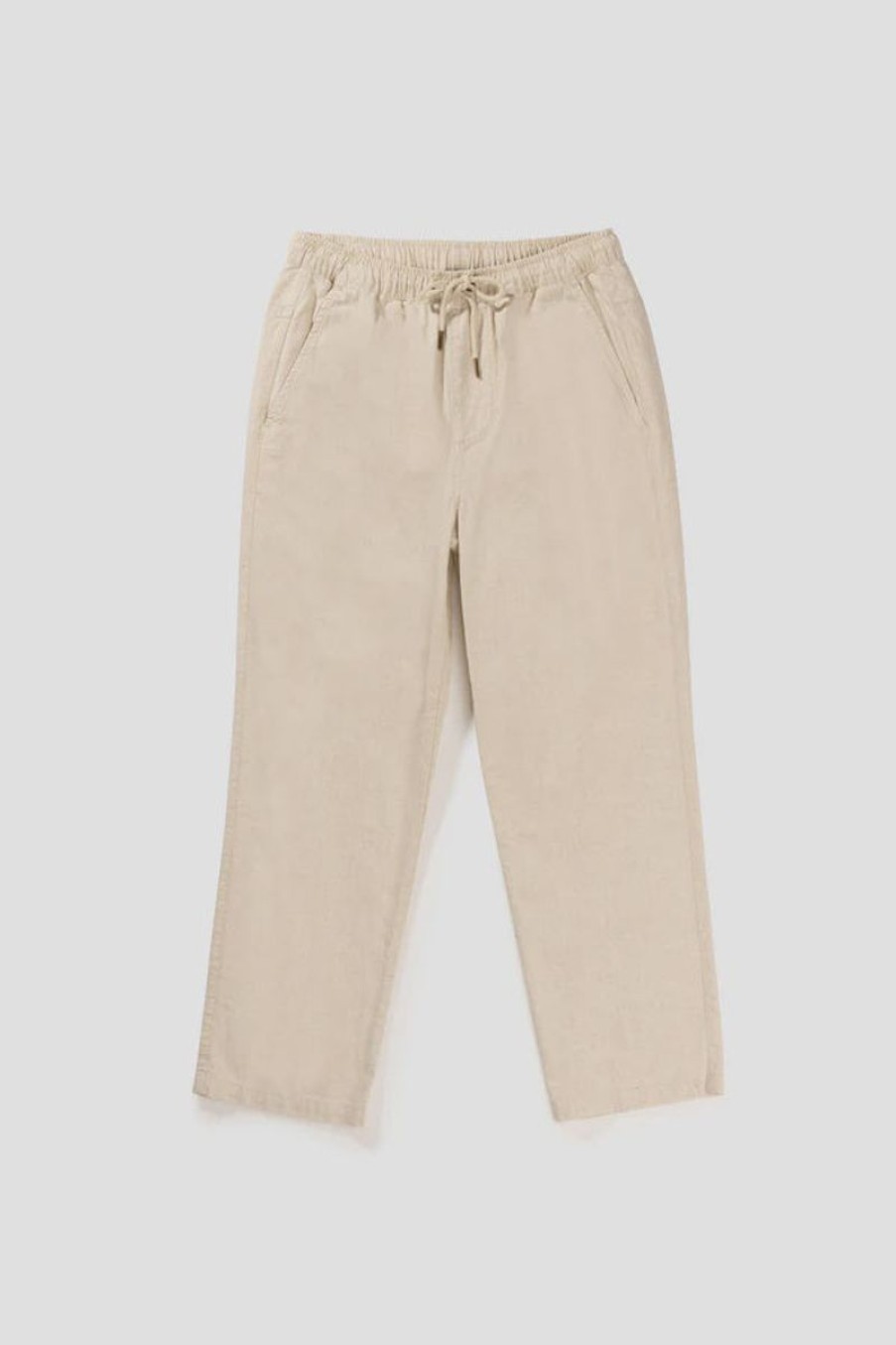 Men Rhythm Pants | Rhythm Linen Jam Pant-Bone