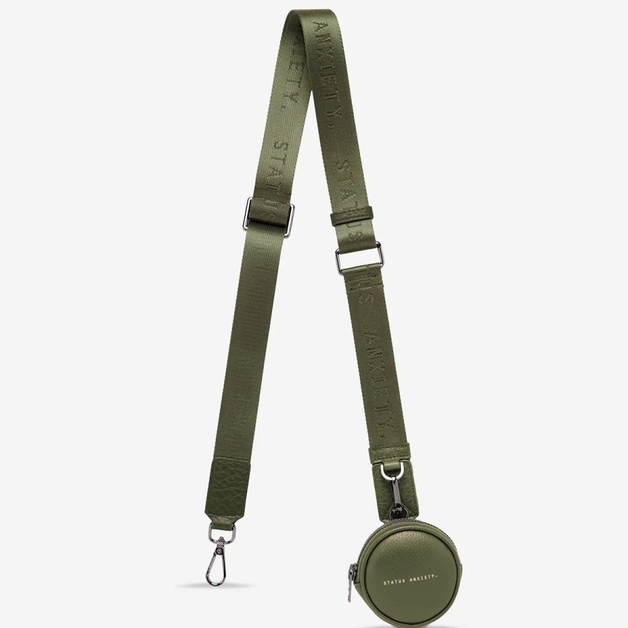 Women Status Anxiety Bag Straps | Status Anxiety Web Strap Thin-Khaki