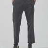 Men THRILLS Pants | Minimal Thrills Work Chopped Chino-Washed Black