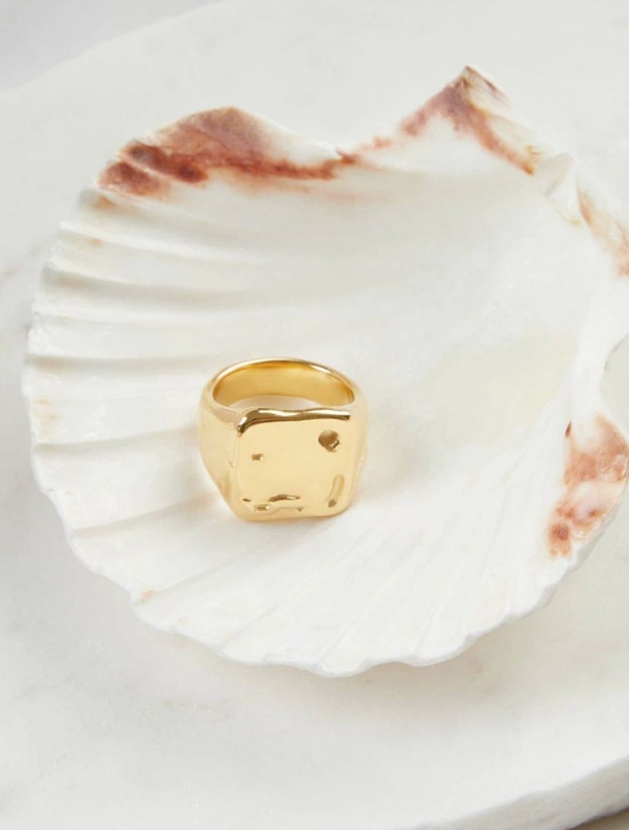 Women Pastiche Jewellery | Zenon Ring-Yellow Gold