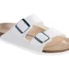 Footwear Birkenstock Arizona | Birkenstock Arizona-Birko Flor White Regular