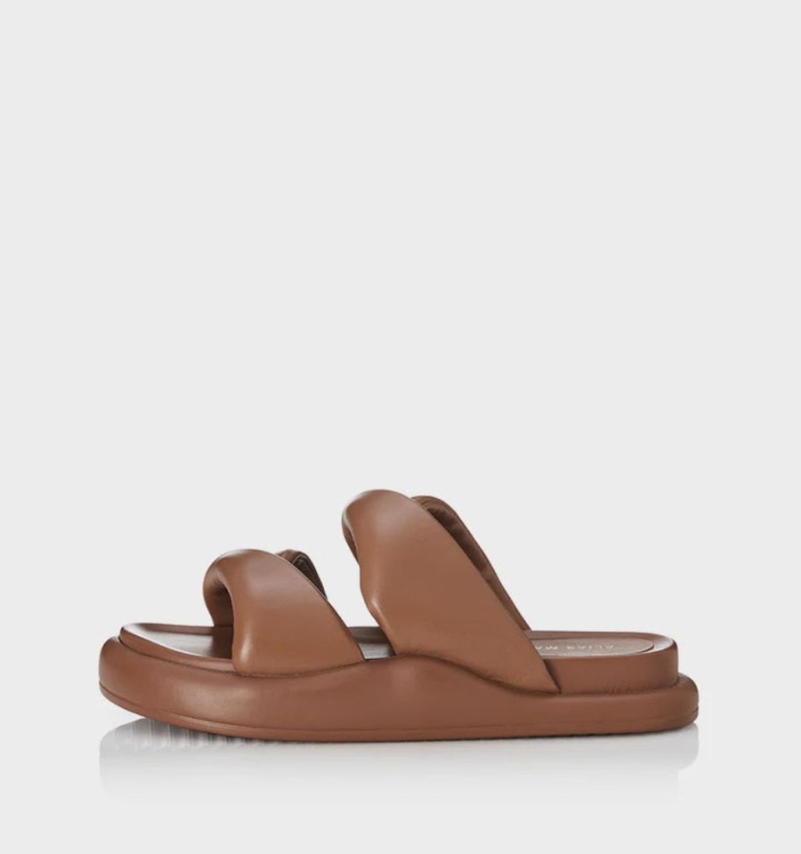 Footwear Alias Mae | Alias Mae Therese Slide-Pecan Leather