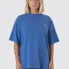 Women THRILLS Tees | Thrills Spectral Oversized Tee-Vintage Royal Blue