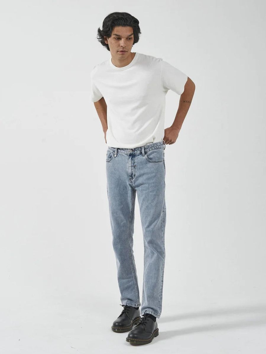 Men THRILLS Jeans | Bones Denim Jean-Garage Blue